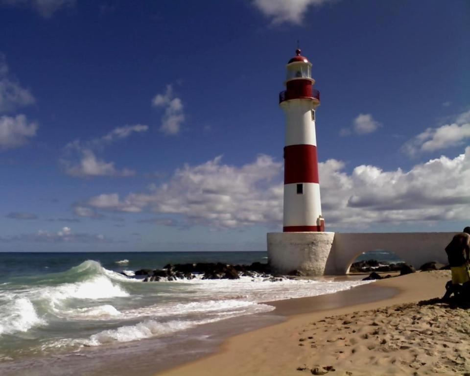 Kitnet Na Praia De Itapua Salvador Exteriör bild